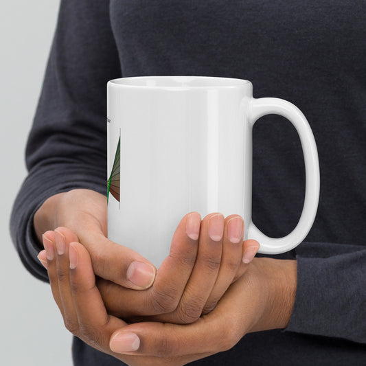 AAB White glossy mug