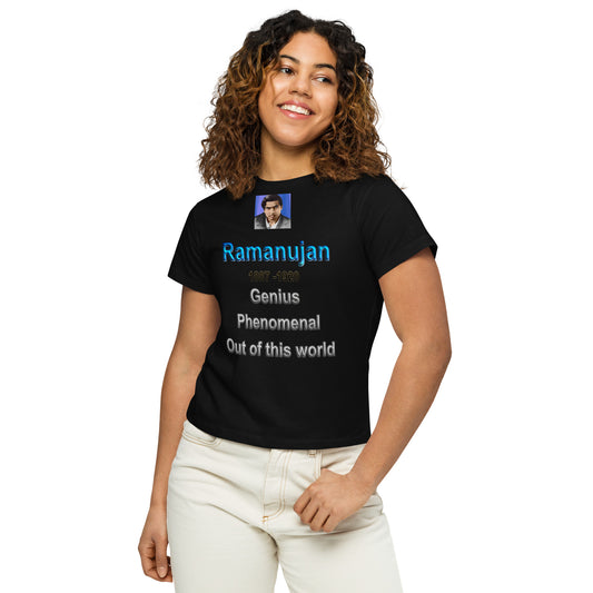 D5-Ramanujan Women’s high-waisted t-shirt