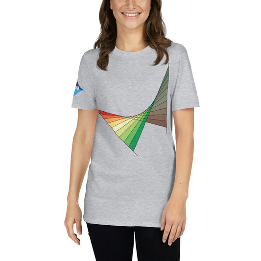 Bezier Short-Sleeve Unisex T-Shirt