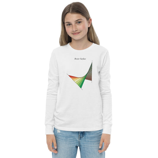 Bezier Surface Youth long sleeve tee